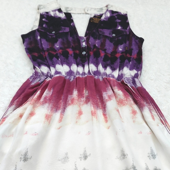 Burton Turnstone Dress Ombre Tie Dye Print - Size S - Picture 7 of 10